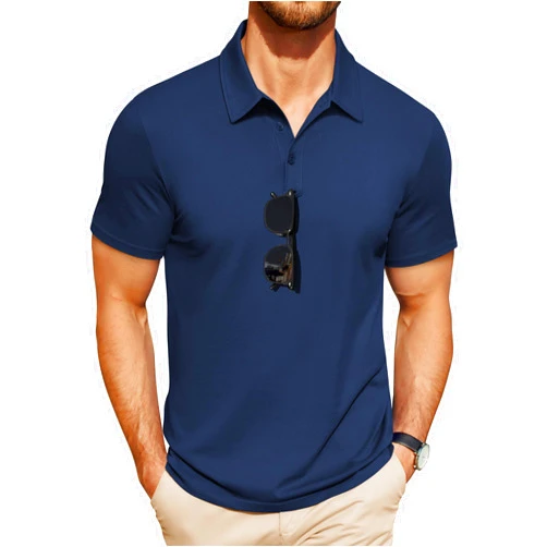 COOFANDY Men's Polo Shirts Short Sleeve Pique Jersey Golf Shirt Casual Summer Collared T-Shirts