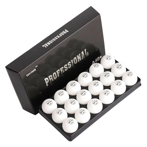 TENGAOSI PRO Seamless Spin Ping Pong Balls Table Tennis Balls | High-Performance A40+Training Balls | White | Ultimate Durability for Indoor/Outdoor