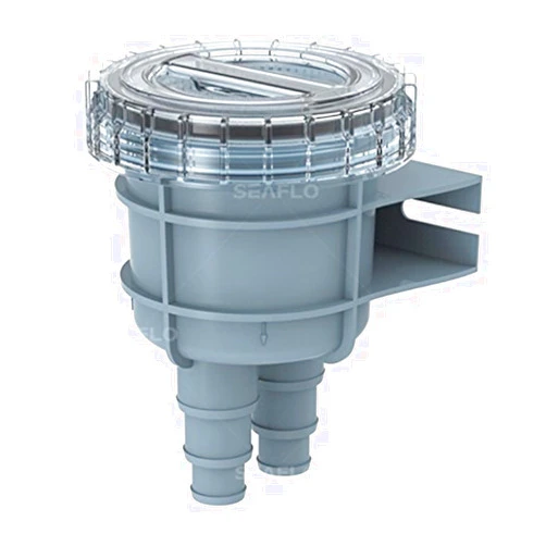 SEAFLO Raw Cooling Water Intake Basket Strainer for Seawater Marine & Boat