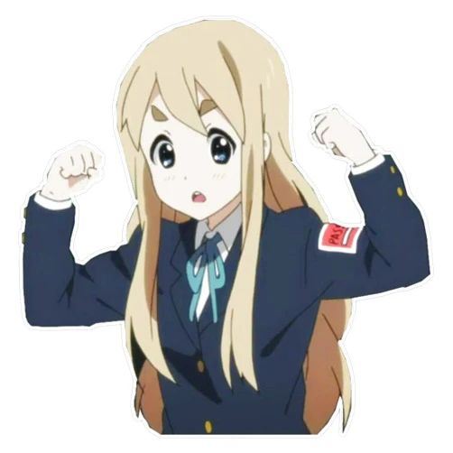 LAD Studio K-On Mugi Flex Sticker Vinyl Bumper Sticker Decal Waterproof 5