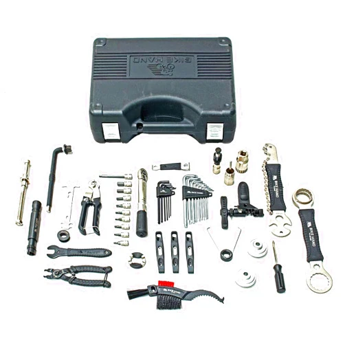 BIKE HAND BikeHand Bike Bicycle Repair Tool Kit with Torque Wrench - Quality Tools Kit Set for Mountain Bike Road Bike Maintenance in a Neat Storage Case