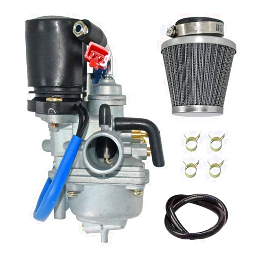 Cylinman Carburetor Fit for Polaris Scrambler Predator sportsman 50 90 Fit for Can Am DS50 DS90 Fit for 2 stroke Dinli 50cc 70cc 90cc 100cc 110cc ATV Carb With 38 Air Filter
