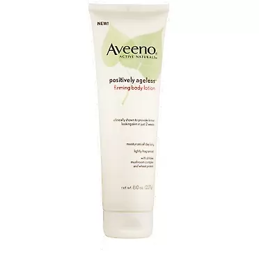 Aveeno Body Moisture Positively Ageless Firming Body Lotion, 8 Ounce (Pack of 3)
