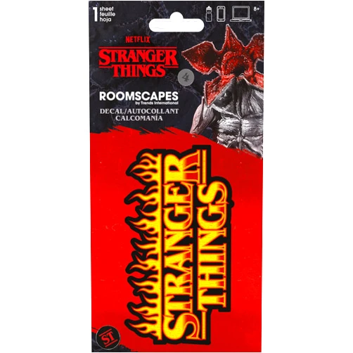 Trends International Stranger Things 4 - Logo - 4 X 8 Decal