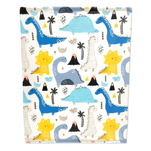 Agnidatta Cute Dinosaur Blanket Gifts Ultra Soft Cozy Throw Flannel Blanket, Lightweight Fuzzy Fleece Blanket Warm Plush Throw Blankets for Couch, Sofa, Bed, 30
