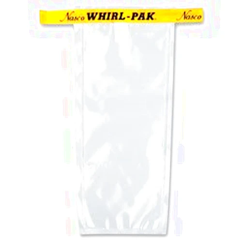 Whirl-Pak B00679WA Sterile sampling bag, 4 oz, Clear