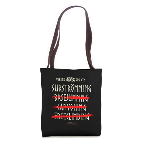 Spassprediger's Iconic Surströmming Merch Designs Surströmming Extreme Viking Sports Surströmming Tote Bag