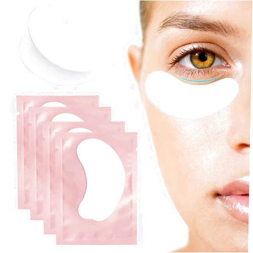 Eshow Lashes 50 Pairs Of Lash Extension Patches Under Lash Gel pad Gel Patches For Lash Extensions