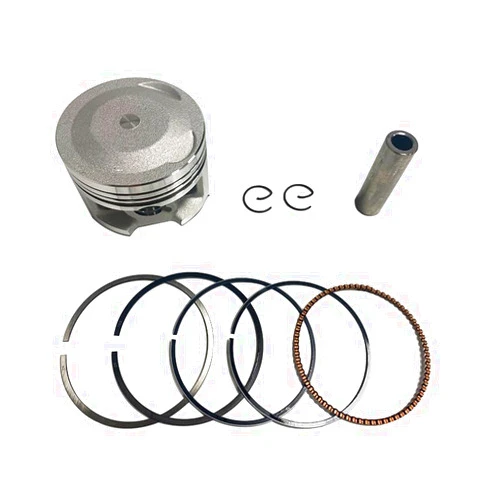 Yangyuyu 73mm Motorcycle Cylinder Piston Set with 19mm Pin Ring Clip Kit fit for Honda XR250 XR 250 STD, 7.5*7.5*6.5cm, silver
