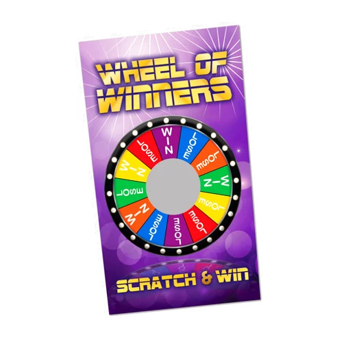 PROMO PRINTING GROUP, INC. Wheel of Winners Scratch Off Cards - (30 Cards)