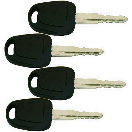 MXBC Replacement For K1009605 Four (4) Heavy Equipment Ignition Keys F900 Fits Daewoo Doosan