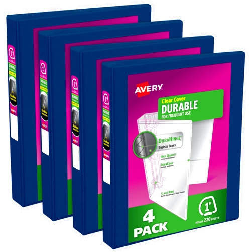 Avery Durable View 3 Ring Binders, 1
