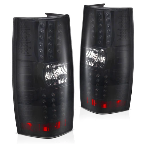 DWVO LED Tail Light Assembly Compatible with Chevy Tahoe Chevrolet Suburban 2007 2008 2009 2010 2011 2012 2013 2014 Taillights Replacement Tail Lamps