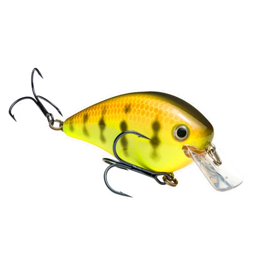 Strike King (HCKVDS2.5-650) KVD 2.5 Square Bill Fishing Lure, 650 - Chartreuse Perch, 5/8 oz, Unique Action