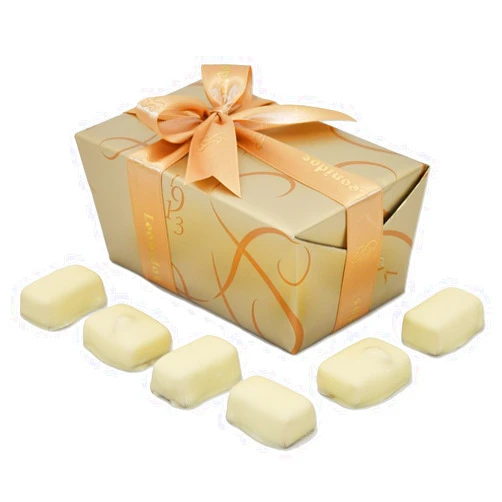 LAOSEP Leonidas Belgian Chocolates: 1.50 lb Signature Manon Café & Manon Blanc Ballotin