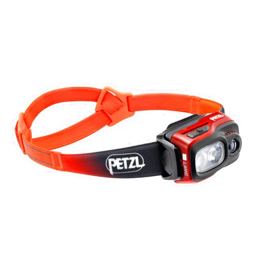 PETZL Swift RL Headlamp, Orange