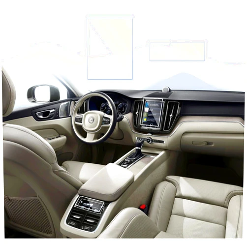 UFGDSHA for 2024 Volvo XC90 Screen Protector for 2023 Volvo XC60 Accessories 2021-2024 Volvo XC90 2021-2023 XC60 2017-2024 S90 Navigation and Climate Control Air Conditioning Display Screen 2024 S90