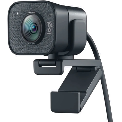 Logitech for Creators StreamCam Premium Webcam for Streaming and Content Creation, Full HD 1080p 60 fps, Glass Lens, Smart Auto-Focus, for PC/Mac – Graphite (Renewed)