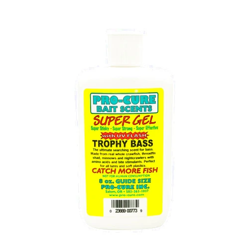 Pro-Cure Trophy Bass Super Gel, 8 Ounce