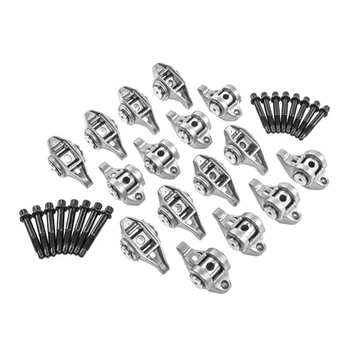 Handor 10214664 12669993 Motorsports LS1 Rocker Arms and Bolts with Trunion Kit Fits for LS2 LS6 LQ4 LQ9 LY5 LY6 LM7 4.8 5.3 5.7 6.0L Replacement# MR-1341 12681275