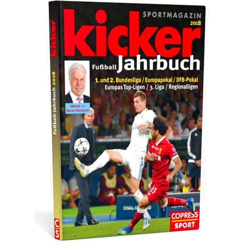 German Edition by Hardy Hasselbruch (Author) Kicker Fußball-Jahrbuch 2018: 1. und 2. Bundesliga / Europa-Pokal / DFB-Pokal / Europas Top-Ligen / 3. Liga / Regioanlligen