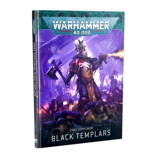 Games Workshop Warhammer 40k - Codex V.9 Black Templars (En)