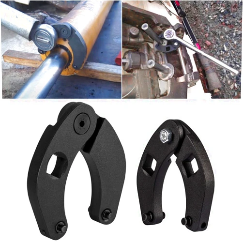 Sunluway 1266 Adjustable Gland Nut Wrench and 7463 Small Universal Gland Wrench for Hydraulic Cylinders on Skid Steer Loaders, Most Farm and Construction Equipment (Set of 2)