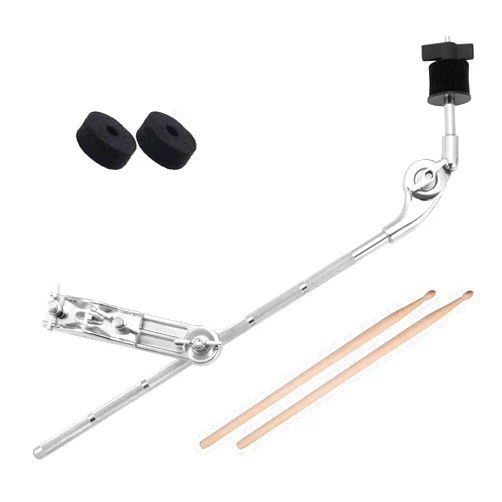 CHACHAZO Cymbal Boom Arm Cymbal Boom Holder with Clamp, Grabber Cymbal Arm with 17
