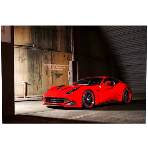 Xotiks Canvas Art print of Ferrari F12 Berlinetta - Fine Art Giclee Canvas Print Wall Art. Gallery wrap style and ready to hang Photo on Canvas Gallery Wrap Wall Display. (312) (20