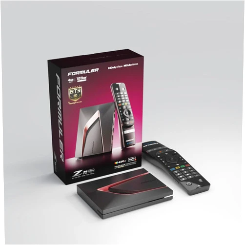 Formuler Z12 Ultra - 4K Streaming Media Player, Android 12, Dolby Vision, Dolby Atmos, HDR10+, Gigabit LAN, WiFi 6E, 4GB RAM, 128GB ROM, Bluetooth Backlight Voice Remote