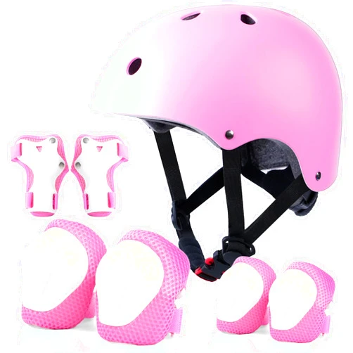 LANOVAGEAR Toddler Helmet Kids Knee Pads for 2-3-5 5-8 8-14 Years Toddler Youth Bike Skateboard Helmet Knee Elbow Wrist Pads for Roller Bicycle Bike Skateboard and Other Sports Activities
