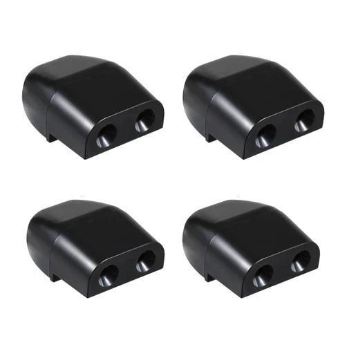 ZIMISI Deer Whistles for Vehicles, Animal Warning Whistle Devices to Avoid Collision, Deer Repellent Devices with Adhesive Tapes, Animal Alert Horn Accessories for Most Cars (4PCS/Black)