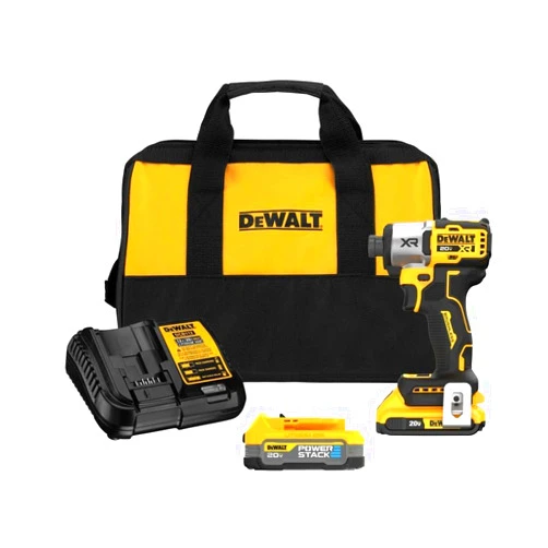 DEWALT 20V MAX Impact Driver, Cordless, 3-Speed, Battery and Charger Included (DCF845D1E1)