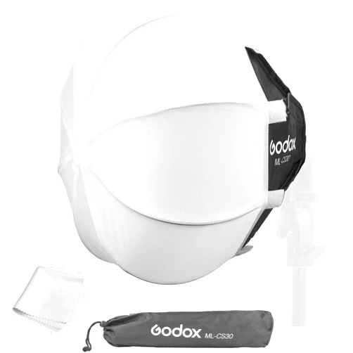 Godox ML100BI Softbox, Godox CS30 Ball Softbox, Godox MS30 ML-CS30 Collapsible Lantern Softbox, 11.8