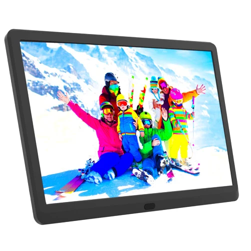 Atatat 10 Inch Digital Photo Frame with 1920x1080 IPS Screen, Digital Picture Frame with 1080P Video, Music, Slideshow, Adjustable Brightness, Auto Rotate, Photo Deletion, Remote