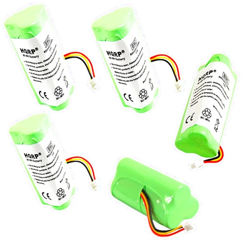 HQRP 5-Pack Battery Compatible with Motorola Symbol LS4278 LS-4278 LS4278-M LI4278 DS6878 82-67705-01 BTRY-LS42RAAOE-01 K35466 Cordless Bar Code Scanner LI-4278 DS-6878