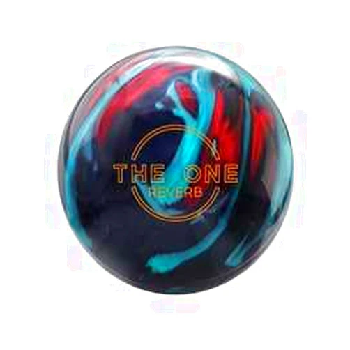 Bowlerstore Products Ebonite PRE-DRILLED The One Reverb Bowling Ball - Teal/Black/Red 13lbs