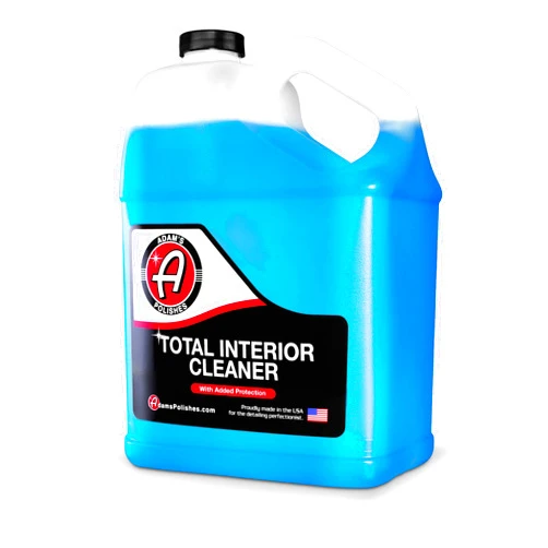 Adam's Polishes Total Interior Cleaner & Protectant, Quick Detailer & SiO2 Protection, Ceramic Infused, Anti-Static, OEM Finish, For Leather, Vinyl, Plastics, Glass & More