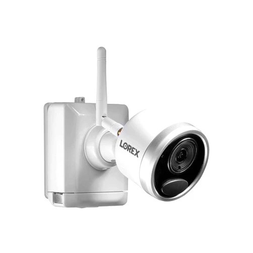 Lorex Technology Lorex LWB4850 1080p HD Wire-Free Security Camera with 2-Cell Power Pack, 65ft Night Vision, Thermo-Sense Motion Detection, White