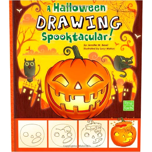 Jennifer M. Besel,Lucy Makuc A Halloween Drawing Spooktacular! (Holiday Sketchbook)