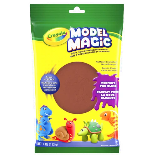 Crayola Model Magic 4-Ounce, Earth Tone, Modeling Clay Alternative