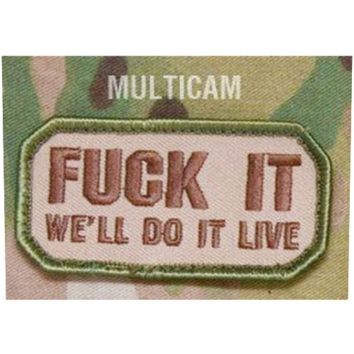 Mil-Spec Monkey Do It Live Morale Patch-Multicam