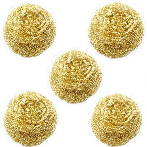 FEITA Solder Tip Cleaning Brass Wire Replacement for Soldering Iron Station Tip Cleaner - 5 Packs