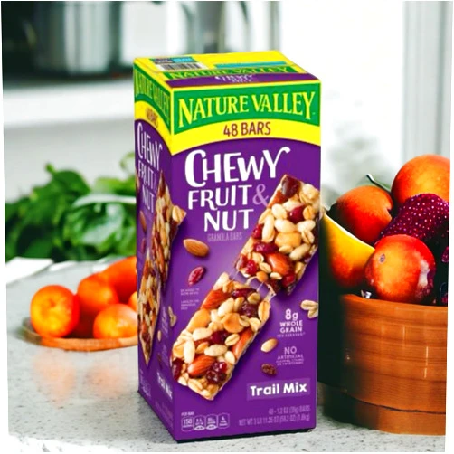 Generic Nature Valey Chewy Trail Mix Fruit & Nut Granola Bars (48 ct.)