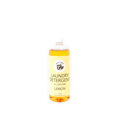 Steve's Cleaners, Lemon Laundry Detergent, Lemon Essential Oil - 100 Loads - Tough On Dirt, Sensitive Skin Safe, All Washers, 1 Liter