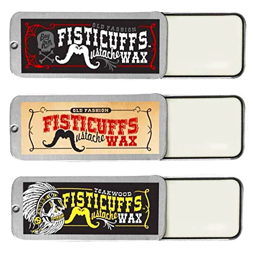 Grave Before Shave Fisticuffs Mustache Wax 3 Pack