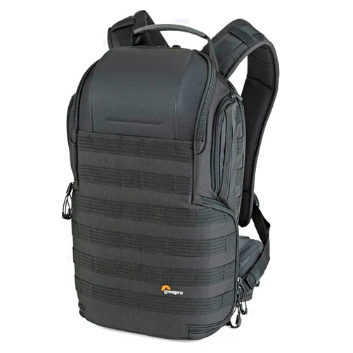 Lowepro ProTactic BP 350 AW II 16L Green Line Camera and Laptop Backpack, Black