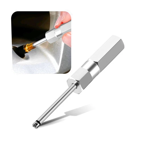 SOMUCH Valve Core Removal Tool, Avoid TPMS Damage, Compact Tire Valve Stem Puller for Schrader Valves, Car and Motorcycle Tire Installation and Removal Accessories