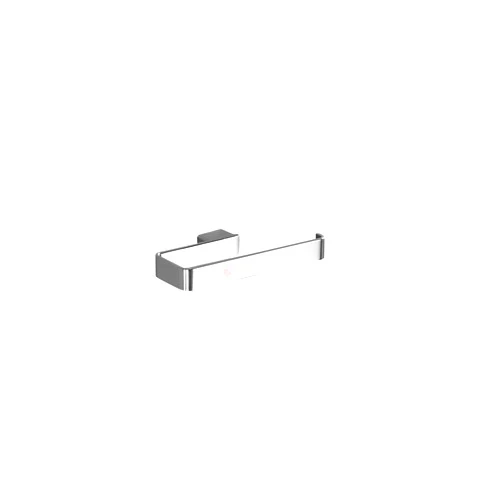 Gedy Lounge Square Polished Towel Ring, Chrome