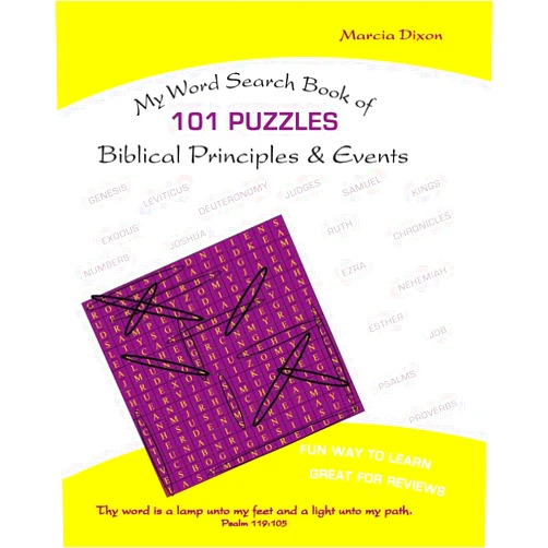 By Marcia A Dixon (Author) My Word Search Book of Biblical Principles and Events